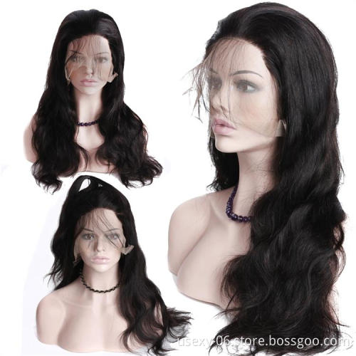 New Arrival Best Selling Hair Products Grade 10A Brazilian Remy Hair Body Wave 360 Lace Frontal Wig